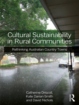 cover image of Cultural Sustainability in Rural Communities
